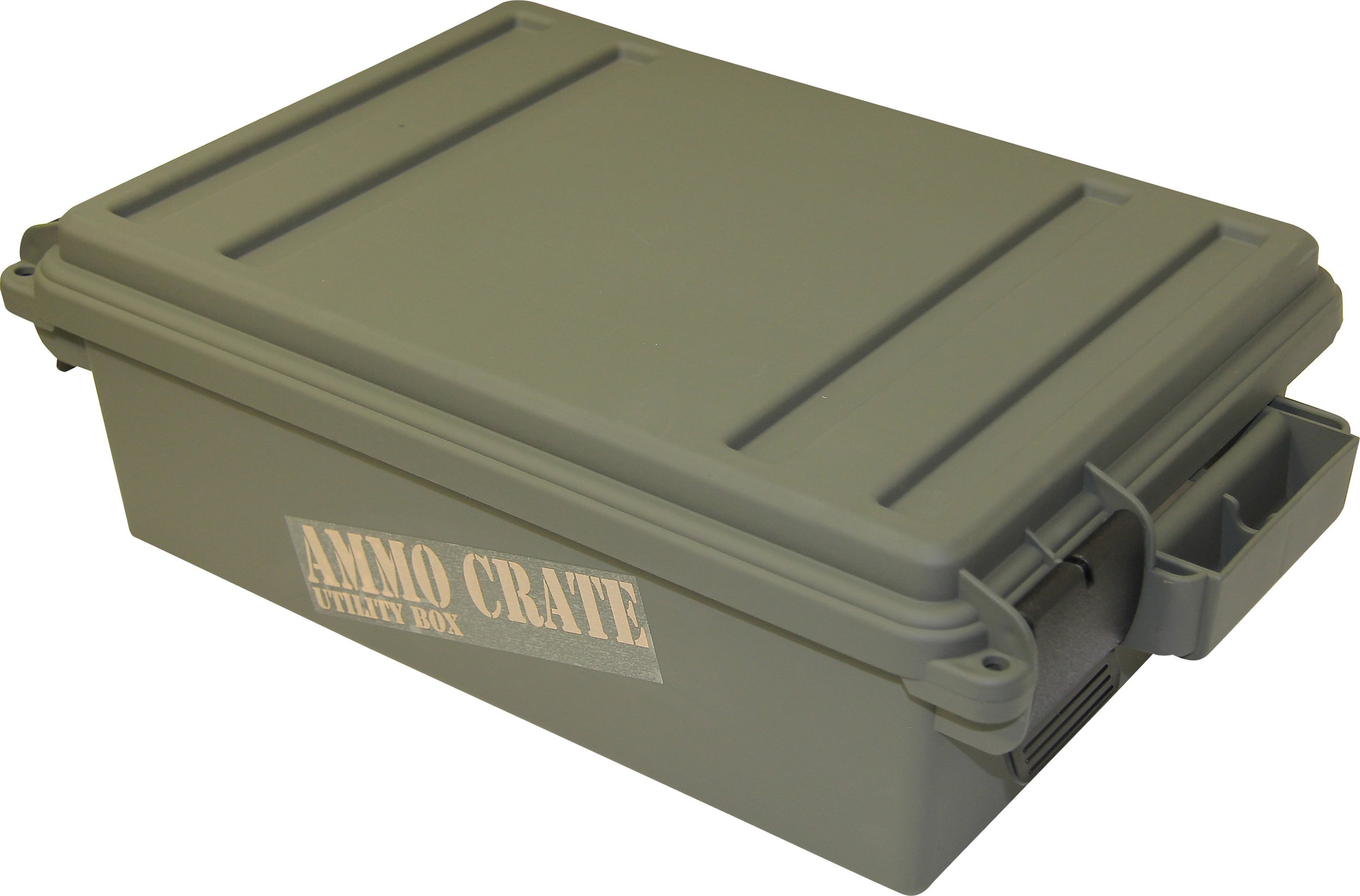 MTM ACR4-18 Ammo Crate Utility Box - Heavy Duty Plastic Storage Case with Dividers for Ammunition, Tools & Gear - Perfect for Range, Hunting & Outdoor Adventures