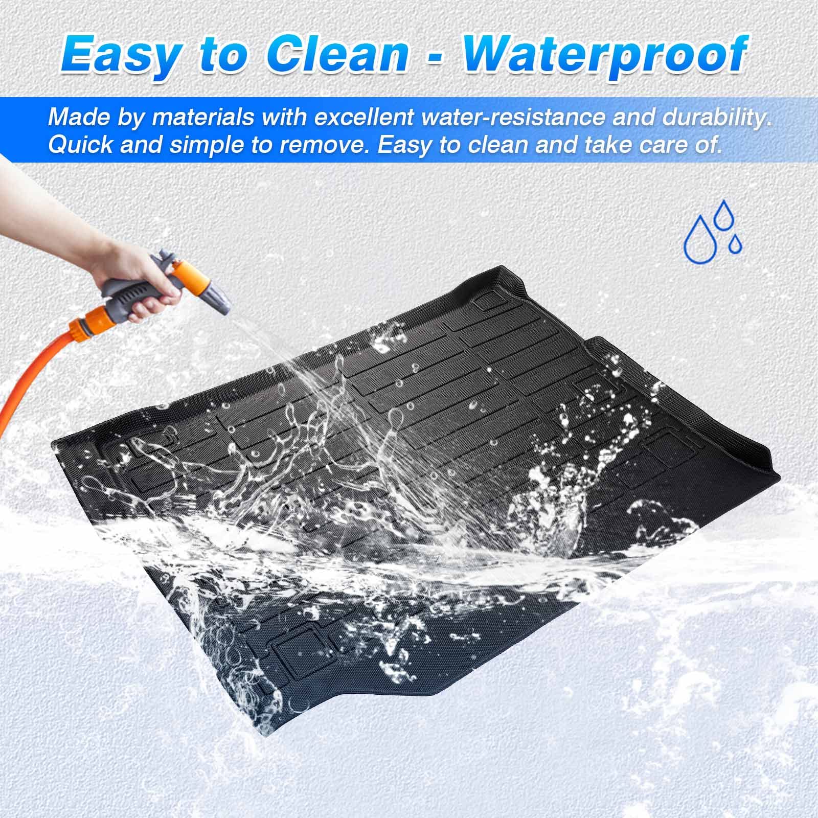 Cartist Heavy Duty TPE All-Weather Cargo Liner for Jeep Wrangler 4XE (2021-2024 Models) - Waterproof Trunk Mat Protector for SUV Accessories | Perfect for Camping, Road Trips & Outdoor Adventures