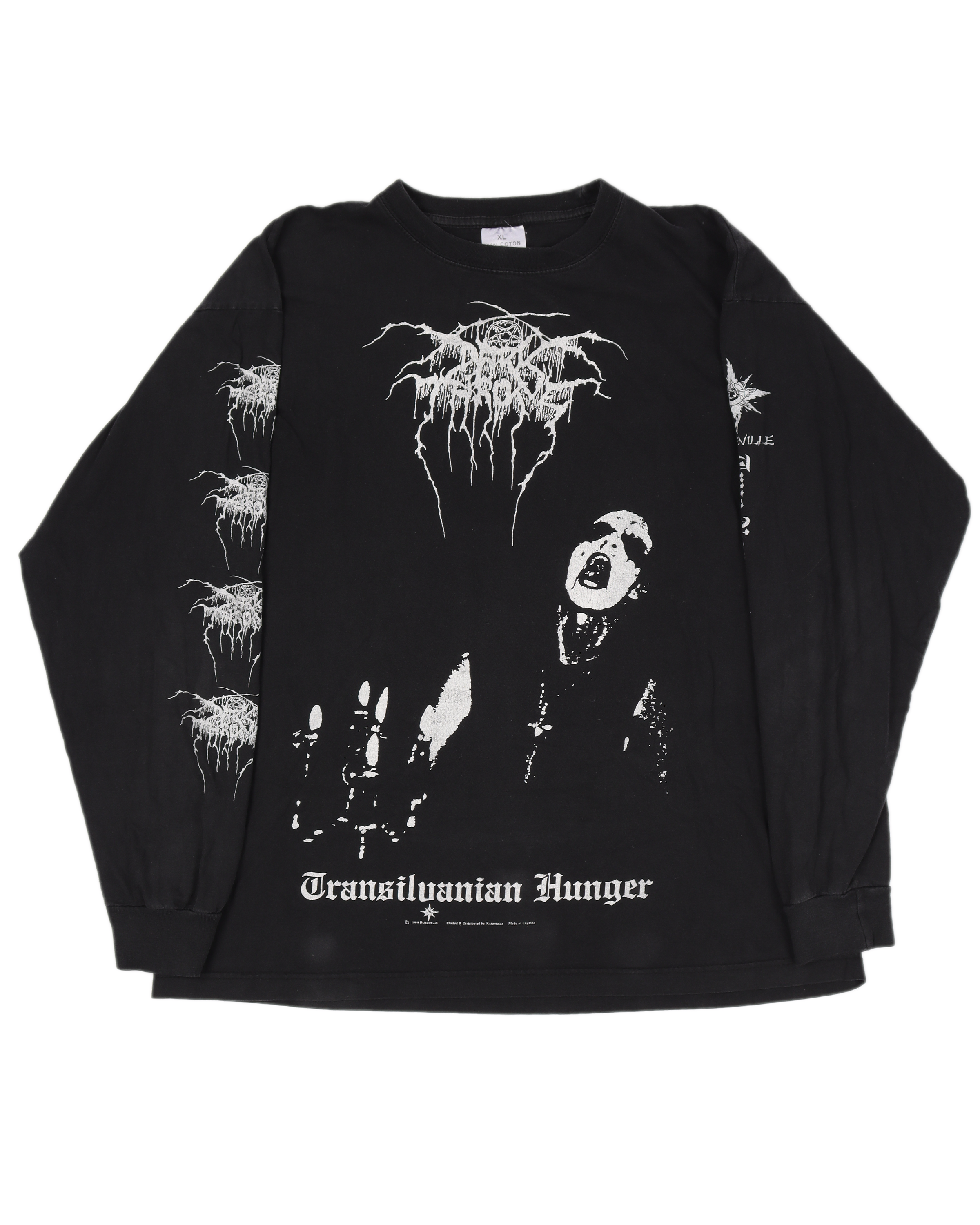 Darkthrone Transilvanian Hunger 1999 Black Metal Band Long Sleeve T-Shirt | Vintage Music Tee for Concerts & Metal Fans