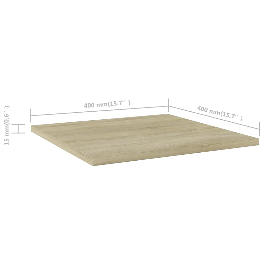 8-Piece Bookshelf Replacement Planks - 15.7