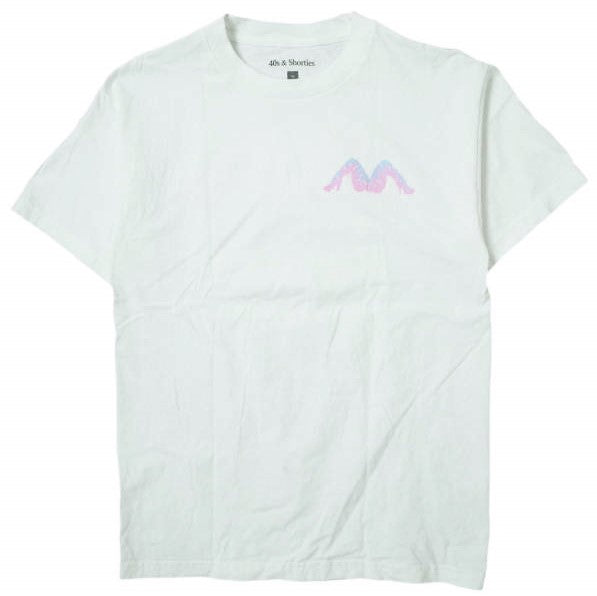 40s & Shorties M-Leg Open Cotton T-Shirt for Women - Casual Comfort Fit Tee for Everyday Wear, Lounge, and Street Style