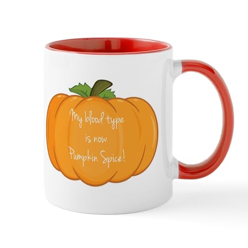 White/Red Inside - PUMPKIN SPICE Mugs