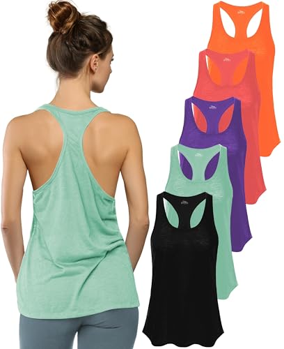 5 Pk-black/Coral/Mint/Orange/Purple