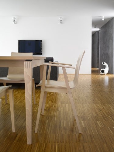 Stockholm Side Chair by Ton - Modern Wooden Dining Chair for Kitchen, Restaurant & Office - Scandinavian Design with Comfortable Seat & Sturdy Frame