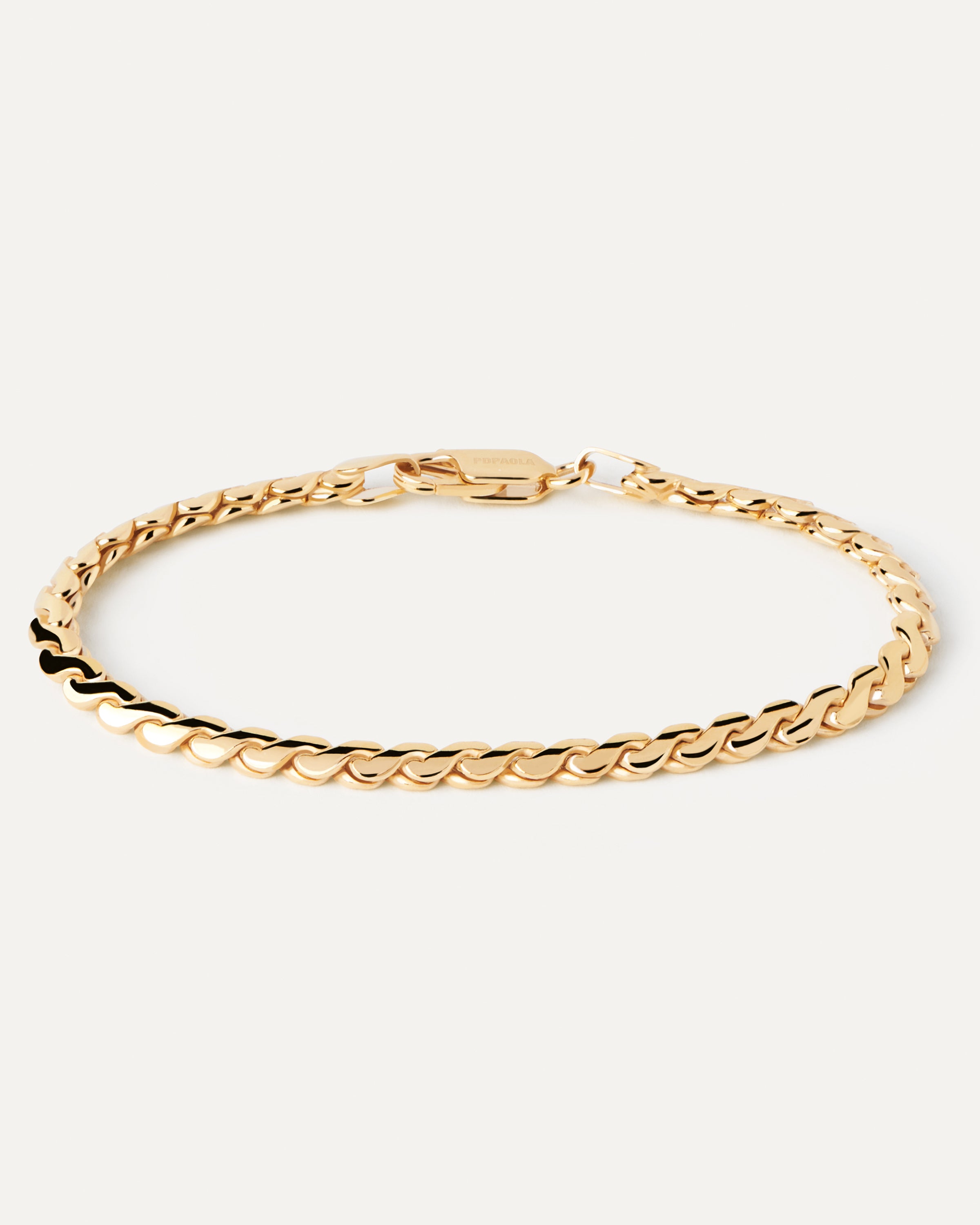 Stylish Large Serpentine Chain Bracelet for Women - Trendy Gold & Silver Layering Jewelry - Perfect for Parties, Dating & Everyday Wear