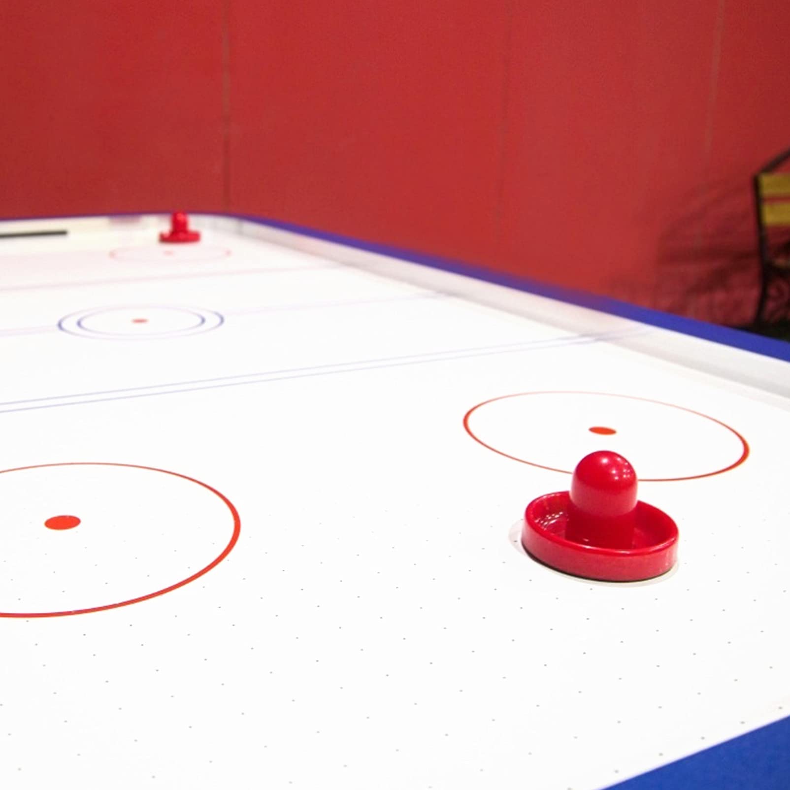 Premium Air Hockey Pucks Replacement Set - 6 Pack with Pushers & Pads for Sportcraft Game Tables | Durable Tabletop Hockey Accessories for Family Game Nights & Arcade Fun