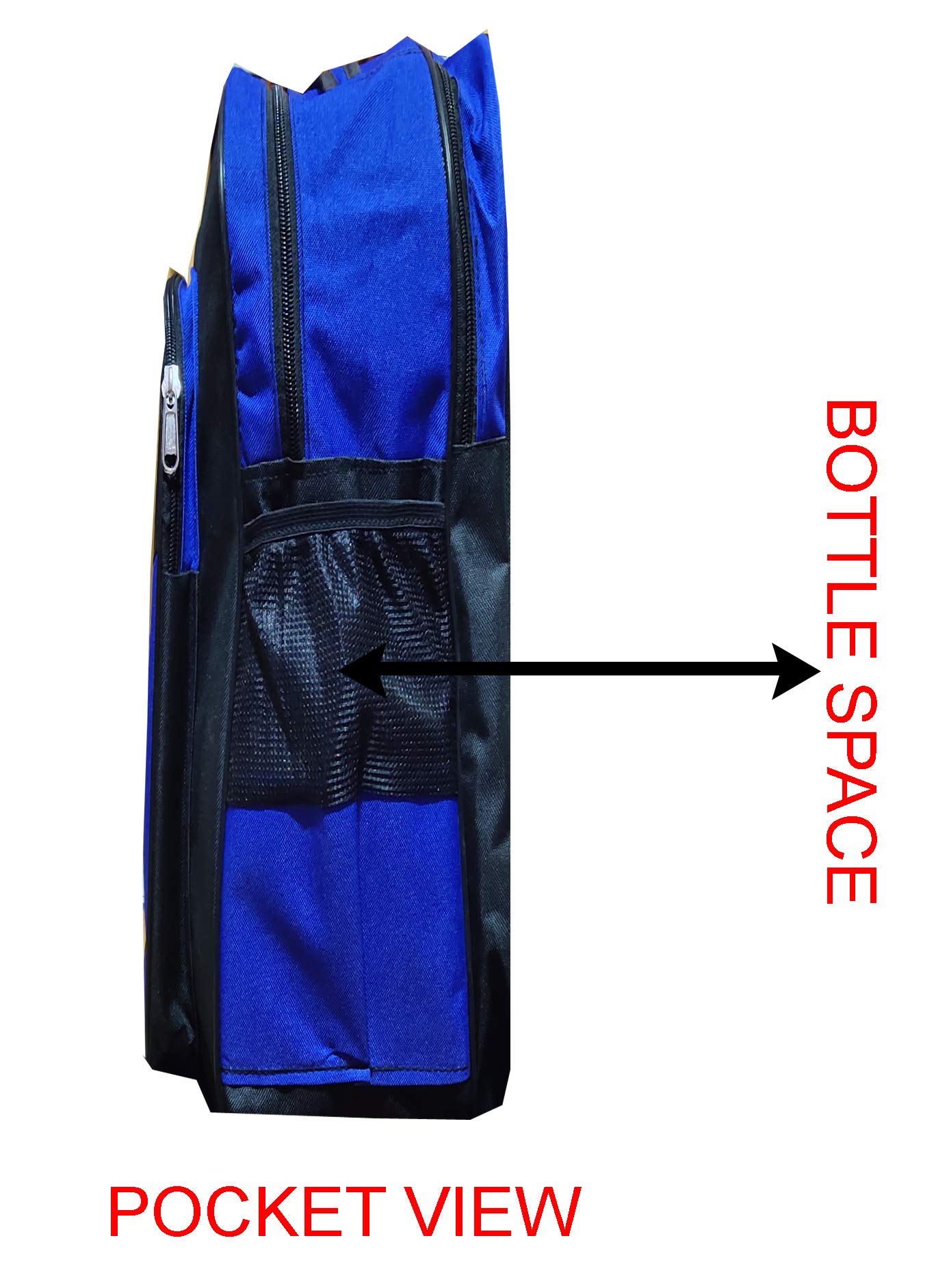 Durable APS Special Matty Fabrics School Backpack for Kids Grades 3-7 | Blue & Black Water-Resistant Bookbag | Perfect for School, Travel & Daily Use