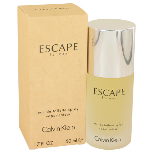 Calvin Klein Escape Men's Eau De Toilette Spray - Fresh Citrus & Spicy Scent for Men | Long-Lasting Cologne for Date Night, Office & Everyday Wear