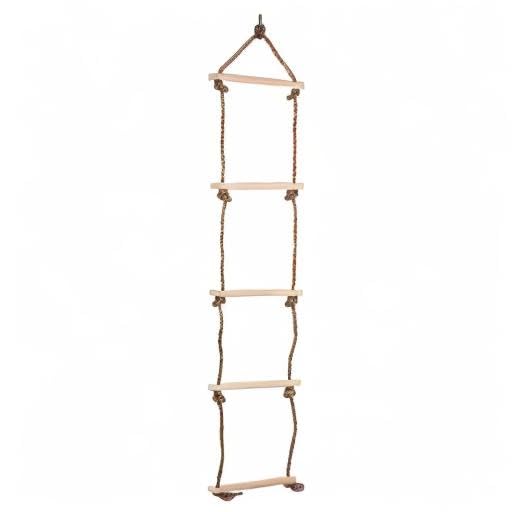 VGEBY Kids Climbing Swing Set - Outdoor Rope Ladder & Hanging Swing for Backyard Play, Tree Climbing, and Garden Exercise Equipment - Perfect for Backyard Fun, Playground, and Outdoor Adventures