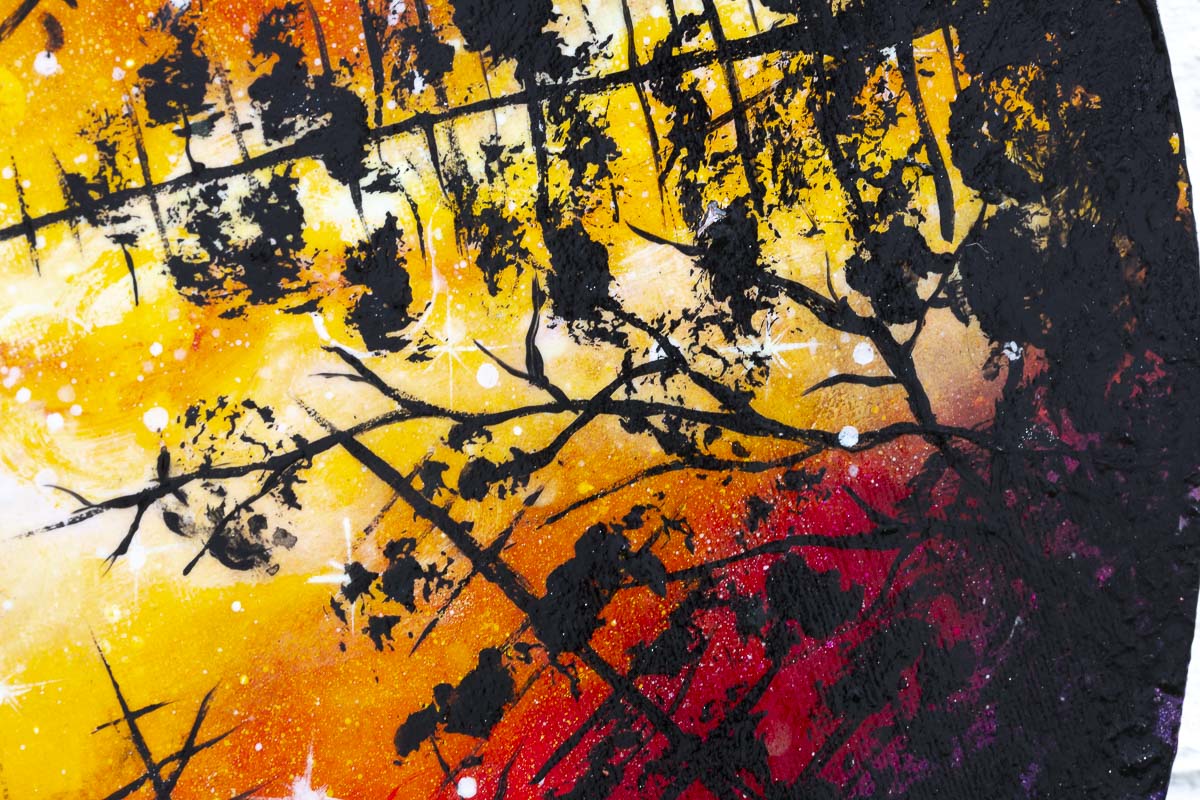 Original Solar Perspective Artwork - Handmade Wall Decor for Home & Office - Perfect for Living Rooms, Bedrooms & Gifts