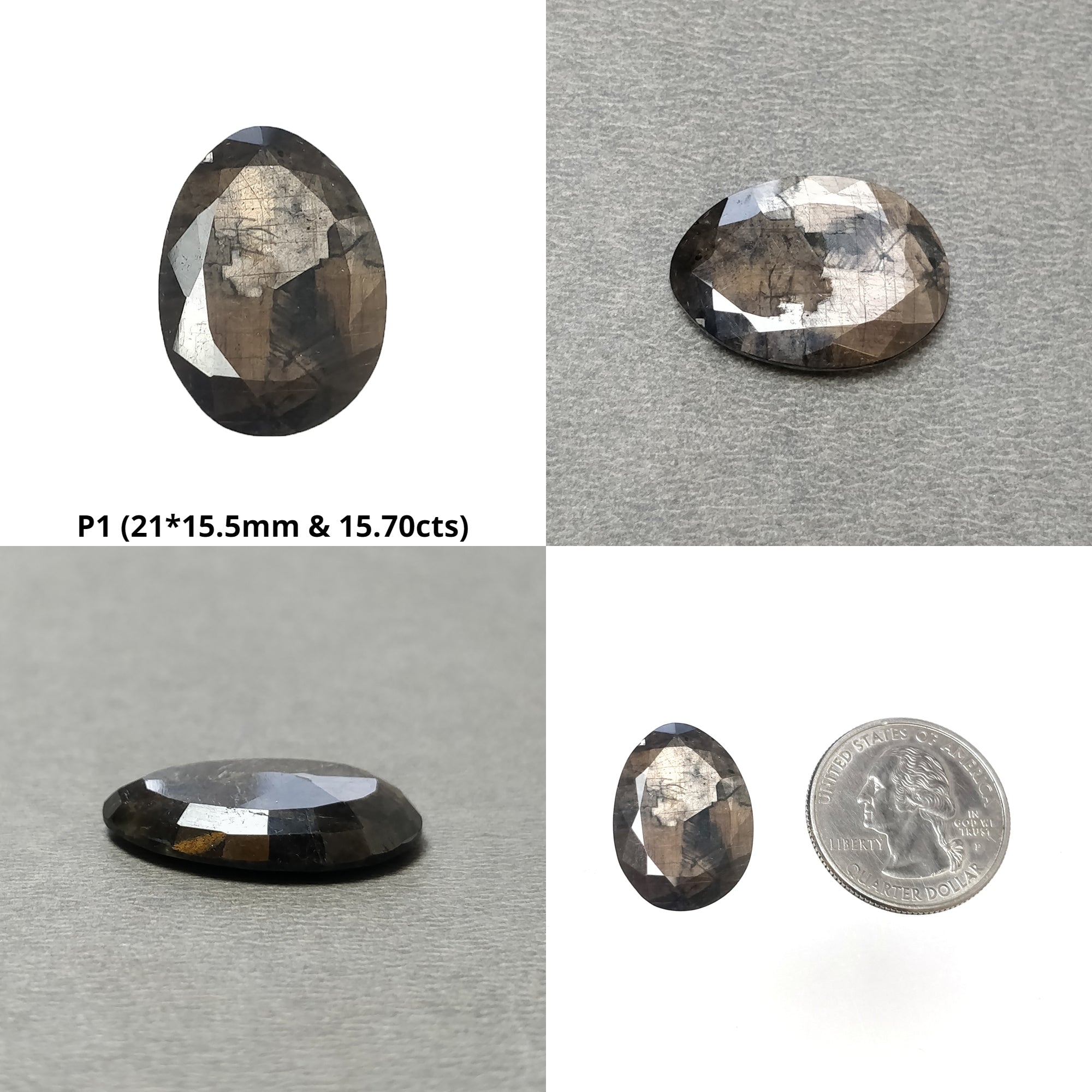 Natural Untreated Golden Brown Chocolate Sapphire Gemstone - Oval Cut Loose Stone for Jewelry Making, Engagement Rings & Healing Crystals | Perfect for DIY Crafting, Meditation & Energy Work