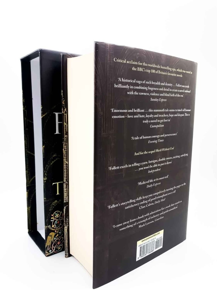 The Pillars of the Earth by Ken Follett - Signed Limited Edition Hardcover | Historical Fiction Novel | Perfect for Book Collectors & Medieval History Enthusiasts