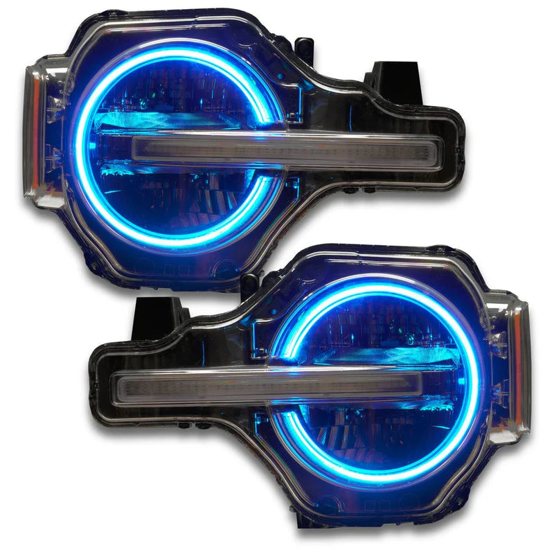 Ford Bronco Multicolor RGBW DRL Boards for 2021-2024 Models - Upgrade Your Off-Road Lighting for Night Driving & Adventure