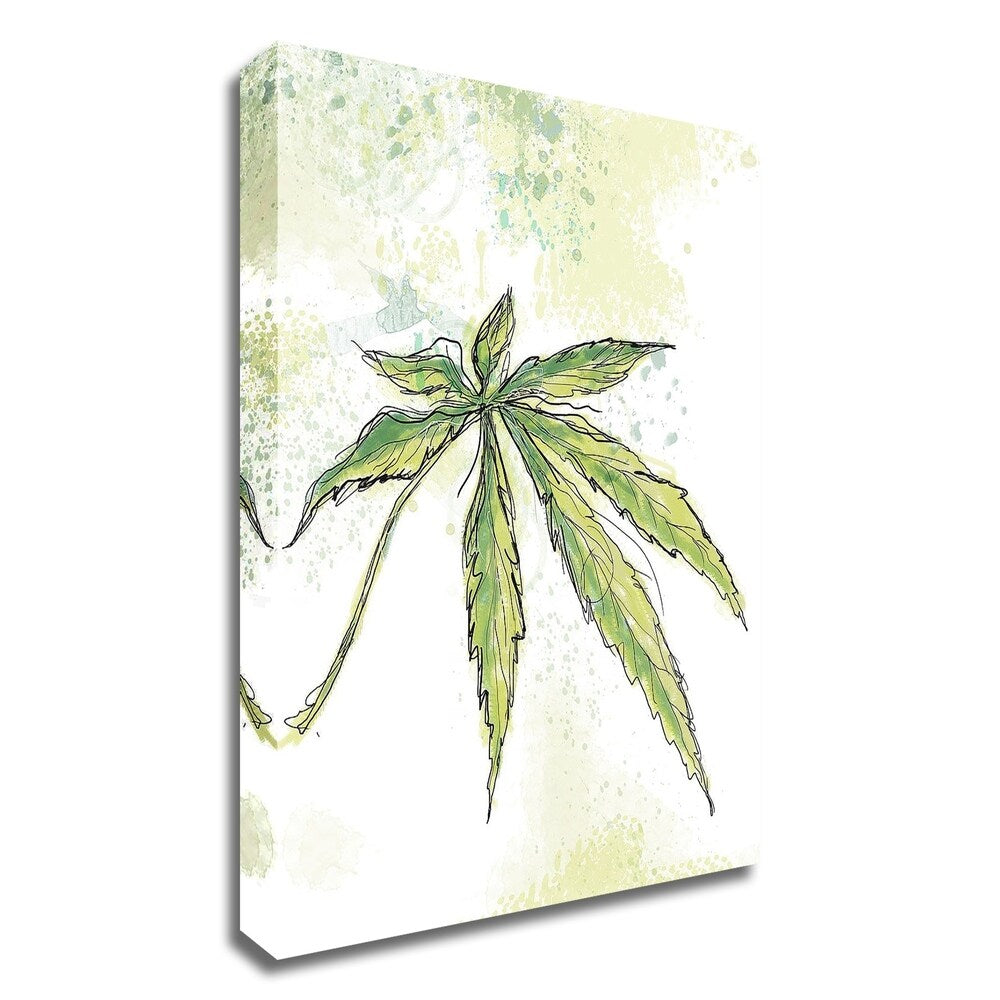 Blue Dream by Jan Weiss - Premium Canvas Wall Art Print - Ready to Hang - Perfect for Living Room, Bedroom & Office Decor
