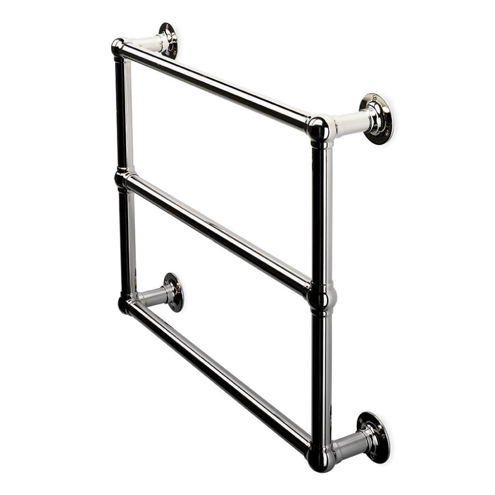 Vintage Brass 110V Metal Towel Warmer - Premium Bathroom Luxury for Spa, Hotel & Home Use