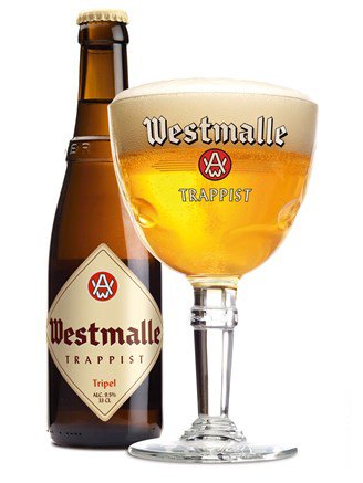 Authentic Trappist Belgian Beer Glass Set - Premium Abbey Chalice for Craft & Belgian Ales - Perfect for Home Bars, Pubs & Beer Tasting Events