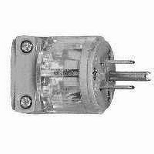 15A Hospital Grade 3-Wire Plug - Heavy Duty Medical Power Cord for ICU Equipment, Patient Monitors & Hospital Beds | UL Listed, 125V, 15 Amp, NEMA 5-15P