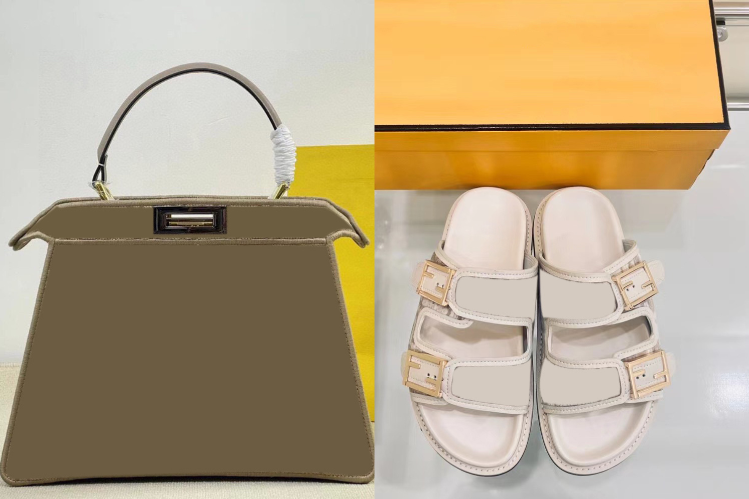 Cozy Slippers and Tote Bag Set - Soft Indoor/Outdoor House Shoes with Matching Carry-All Pouch - Perfect for Home, Travel, Spa & Gifting