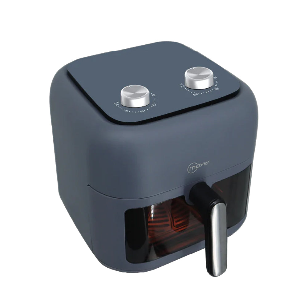 Mayer 6.5L Ceramic Air Fryer - Healthy Oil-Free Cooking for Family, Perfect for Roasting, Baking & Frying - Ideal for Home Kitchen & Small Restaurants