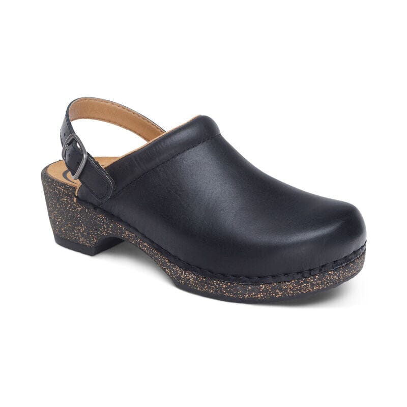 AETREX BECKIE Cork Clog Shoes - Comfortable Women's Slip-On Sandals for Walking & Casual Wear | Final Sale