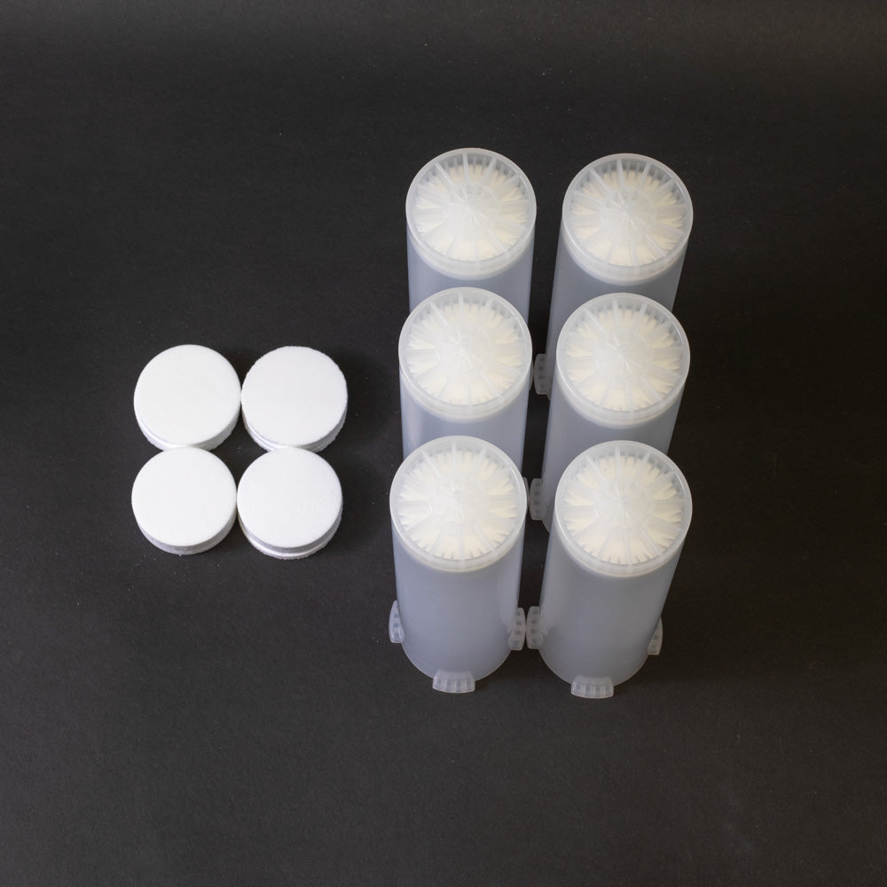 RediSep® Empty Disposable Sample Load Cartridges - 6 Pack (260g Capacity) | Perfect for Laboratory Sample Preparation & Chromatography Applications