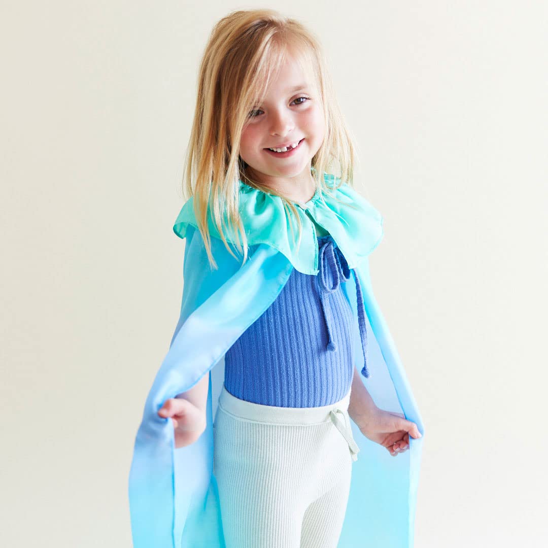 Sarah's Silks Play Cape - Waldorf & Montessori Inspired Dress-Up Costume for Kids | Perfect for Imaginative Play, Storytelling & Theater Performances
