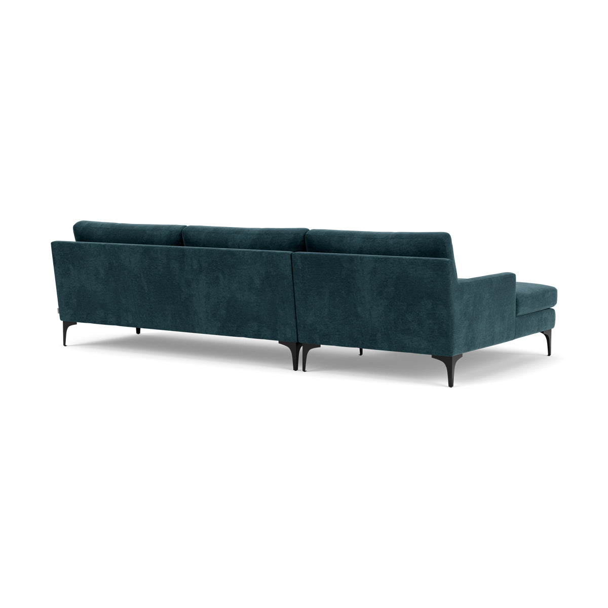 Astha Fabric Left Chaise Sofa - Modern L-Shaped Sectional Couch with Reversible Design for Living Room, Lounge & Home Theater Comfort