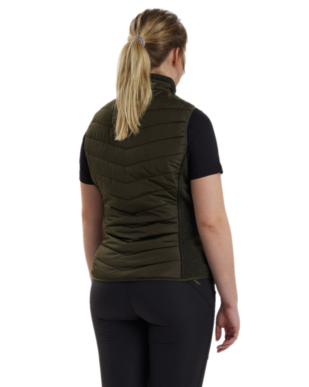 Deerhunter Lady Caroline Padded Waistcoat for Women - Warm Quilted Vest with Pockets - Perfect for Hunting, Outdoor Adventures & Casual Wear