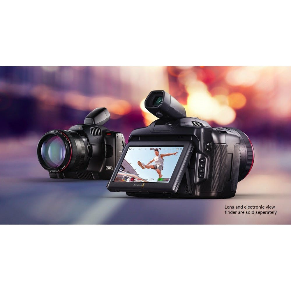 Blackmagic Pocket Cinema Camera 6K G2 - Professional Digital Cinema Camera with Super 35 Sensor & EF Mount (Lens Not Included) - Perfect for Filmmaking, Vlogging & Content Creation