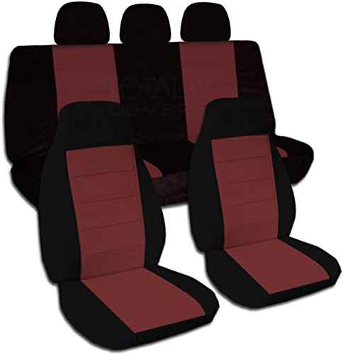 Black and Burgundy