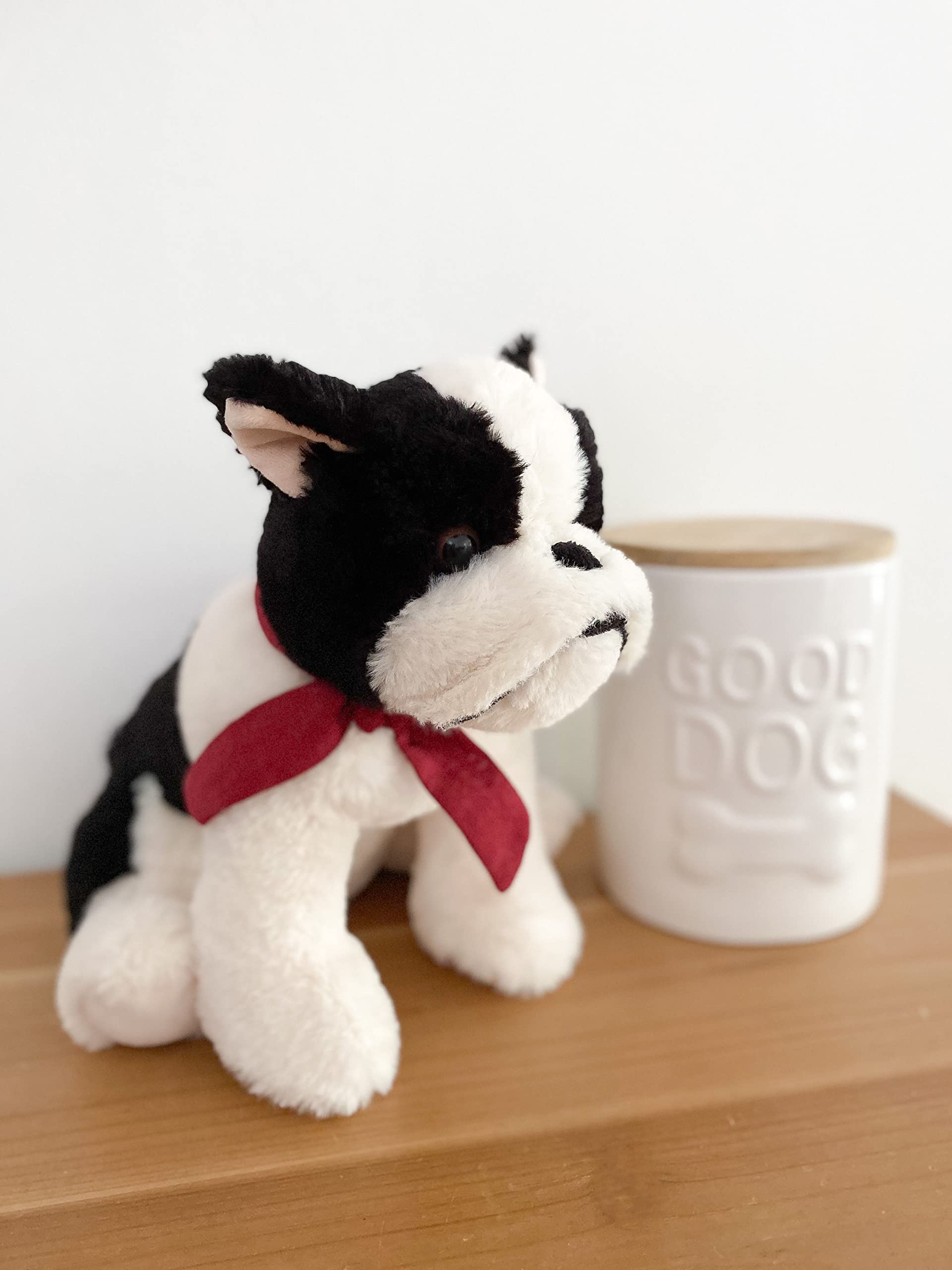 MON AMI Francois 12” French Bulldog Stuffed Animal - Handmade Soft Plush Toy for Boys, Girls & Kids of All Ages | Cuddly Companion for Bedtime, Playtime & Gifts