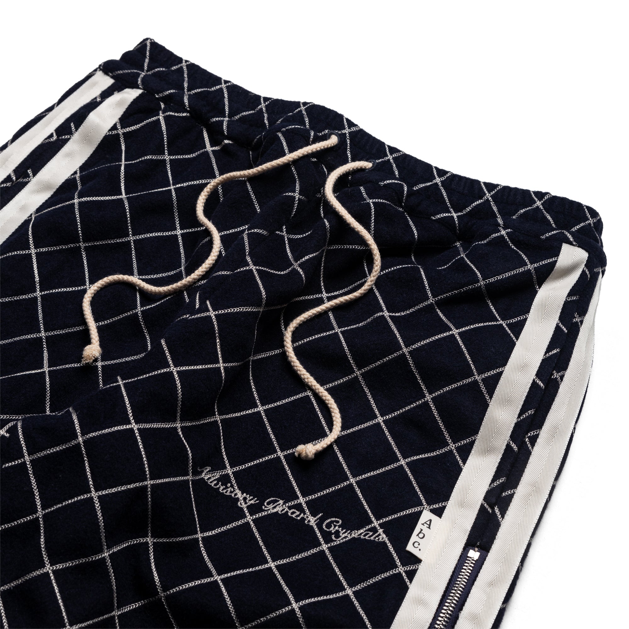 Premium Advisory Board Crystals Diamond Quilted Pants for Women - Navy Blue - Comfortable Lounge Pants for Yoga, Travel & Home Relaxation