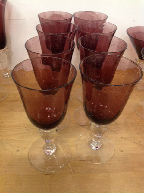 Premium Set of 8 Japanese Plum Wine Glasses - Elegant Sake Cups for Traditional Ceremonies, Dinner Parties & Gift Giving