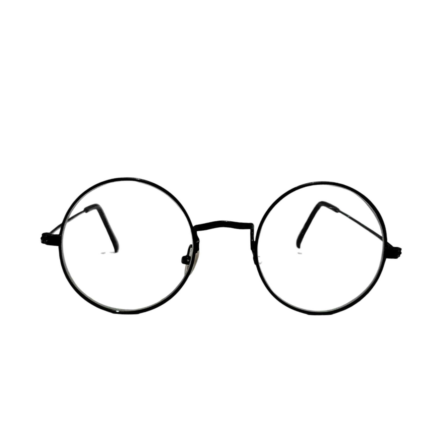 Steve Jobs Gandhi Harry Potter Style Metal Frame Glasses for Men & Women - Vintage Hipster Eyewear for Reading, Costume & Fashion Accessories