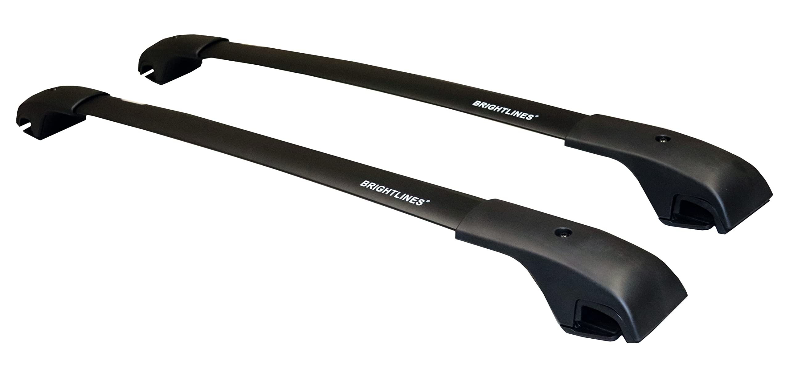 BrightLines Roof Rack Crossbars for 2007-2017 Jeep Patriot - Heavy Duty Aluminum Cargo Carrier Bars for SUV Roof Top Luggage, Bikes & Outdoor Gear - Perfect for Camping, Road Trips & Adventure Travel