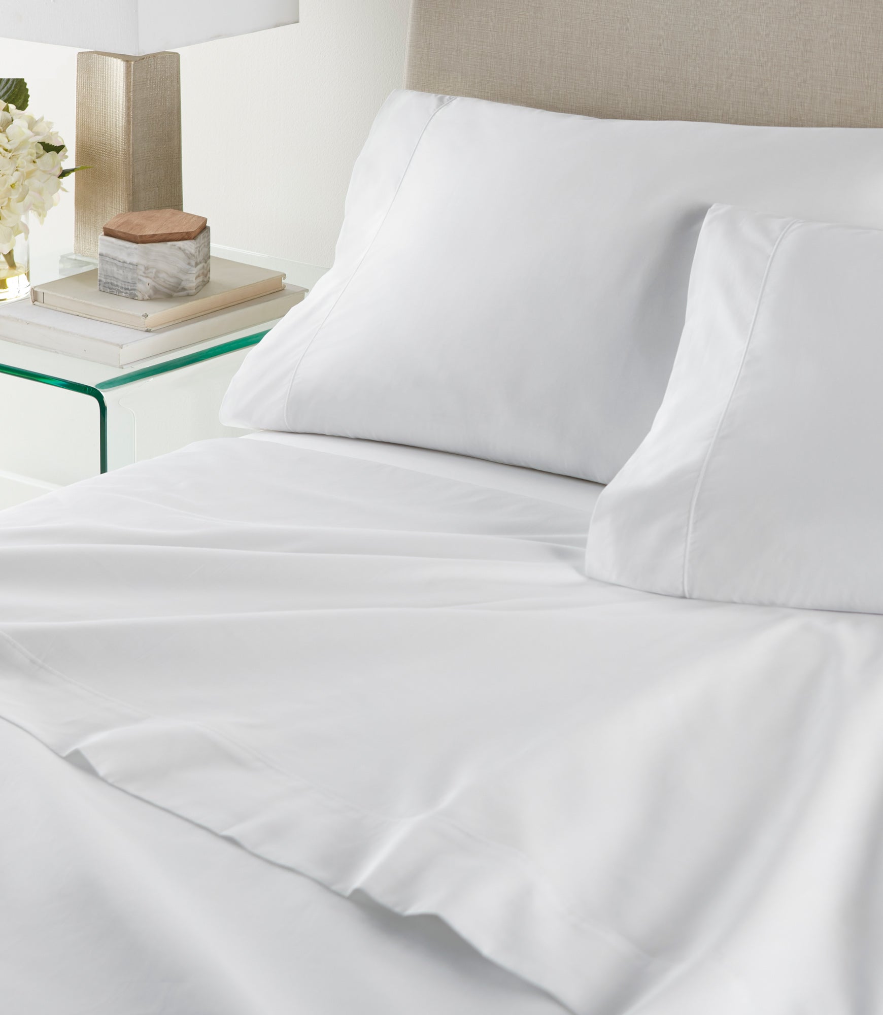 Premium 100% Egyptian Cotton Pillowcases Set of 2 - 800 Thread Count Luxury Bedding for Soft & Breathable Sleep - Perfect for Hotels, Home & Gifts