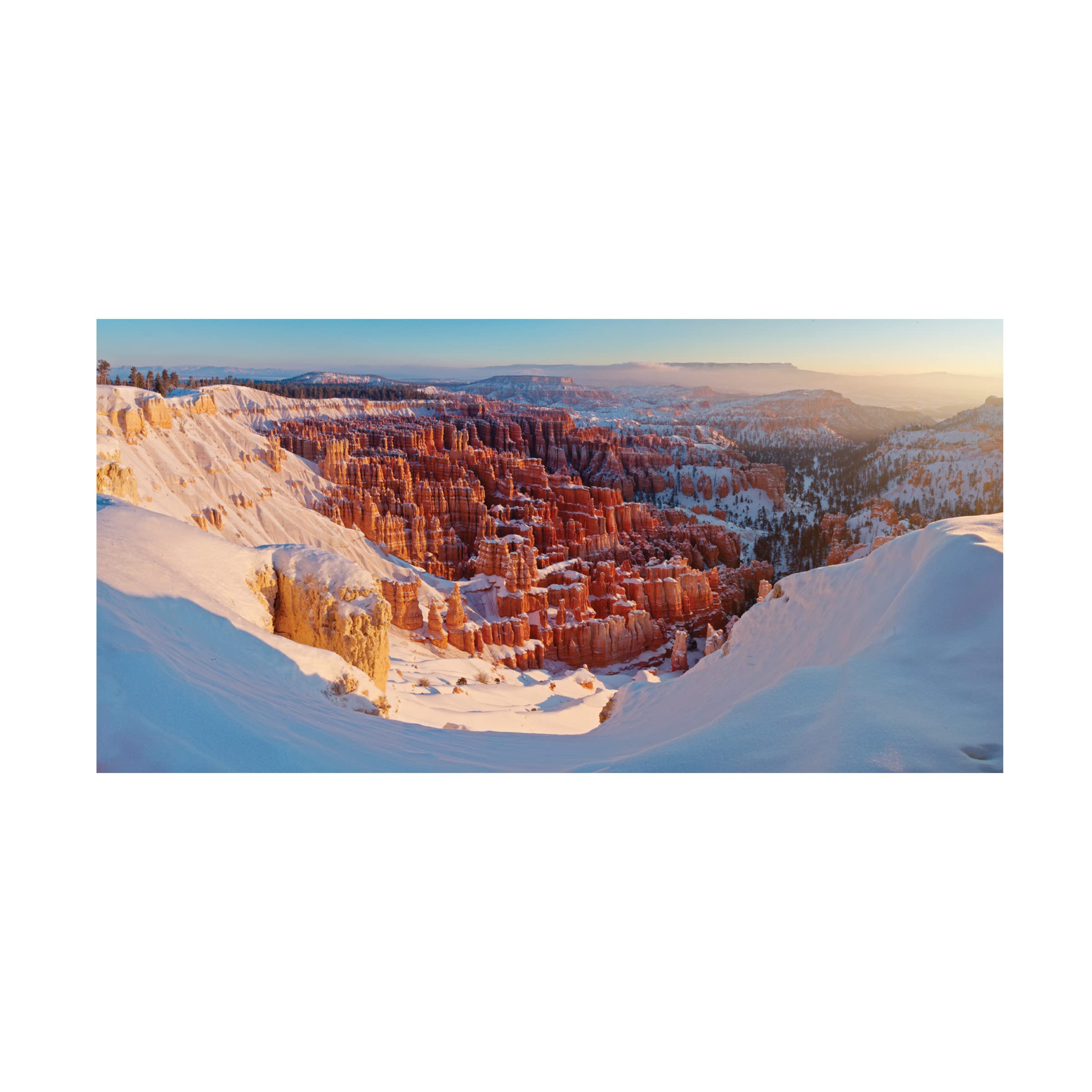 Trademark Fine Art 'Inspiration Point' Canvas Wall Art by Alexey Kharitonov - Modern Abstract Painting for Living Room, Bedroom & Office Decor