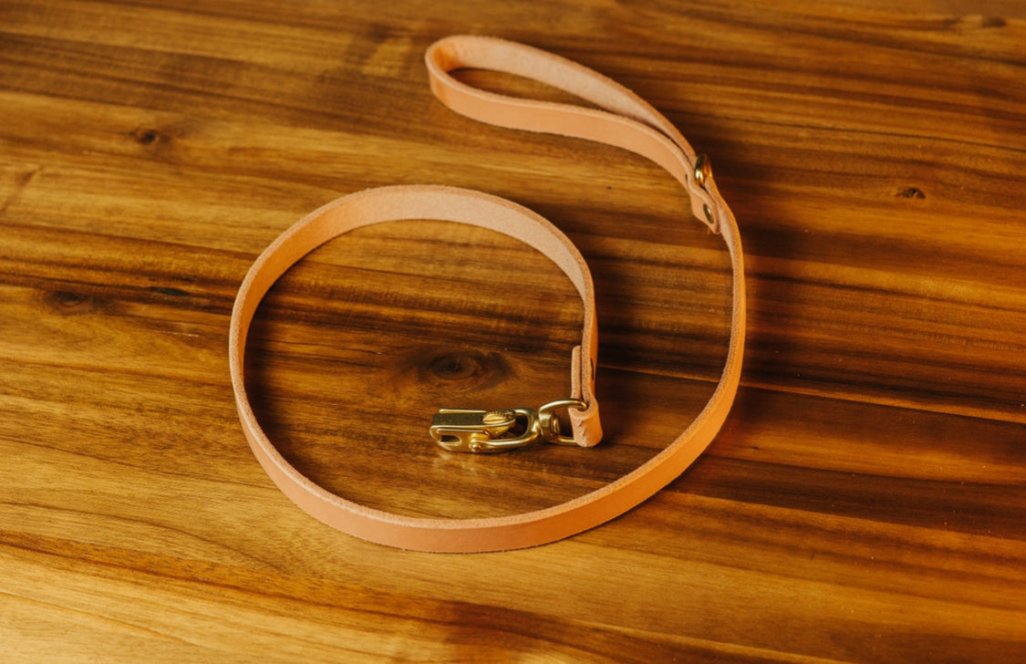 Premium Natural Dog Leash for Medium & Large Dogs - The Jake - Durable & Comfortable for Walking, Running & Outdoor Adventures
