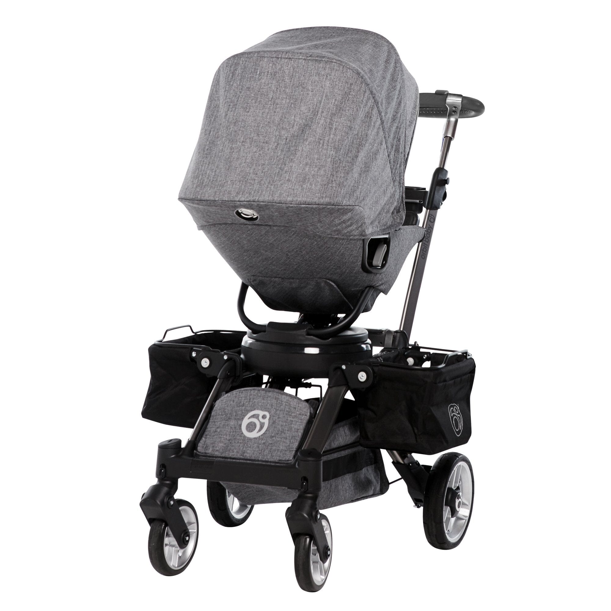 Orbit Baby Stroller Pannier Set - Waterproof Storage Bags for Baby Gear, Diapers & Essentials | Perfect for Shopping, Travel & Daily Walks