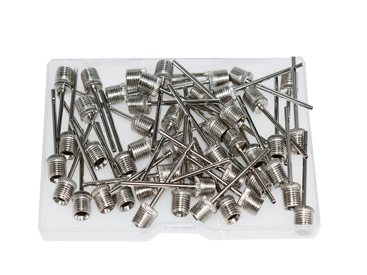40PCS Ball Pump Needles - Professional Basketball Air Inflation Needles for Sports Balls, Football, Volleyball | Perfect for Home, Gym & Outdoor Sports Equipment Maintenance
