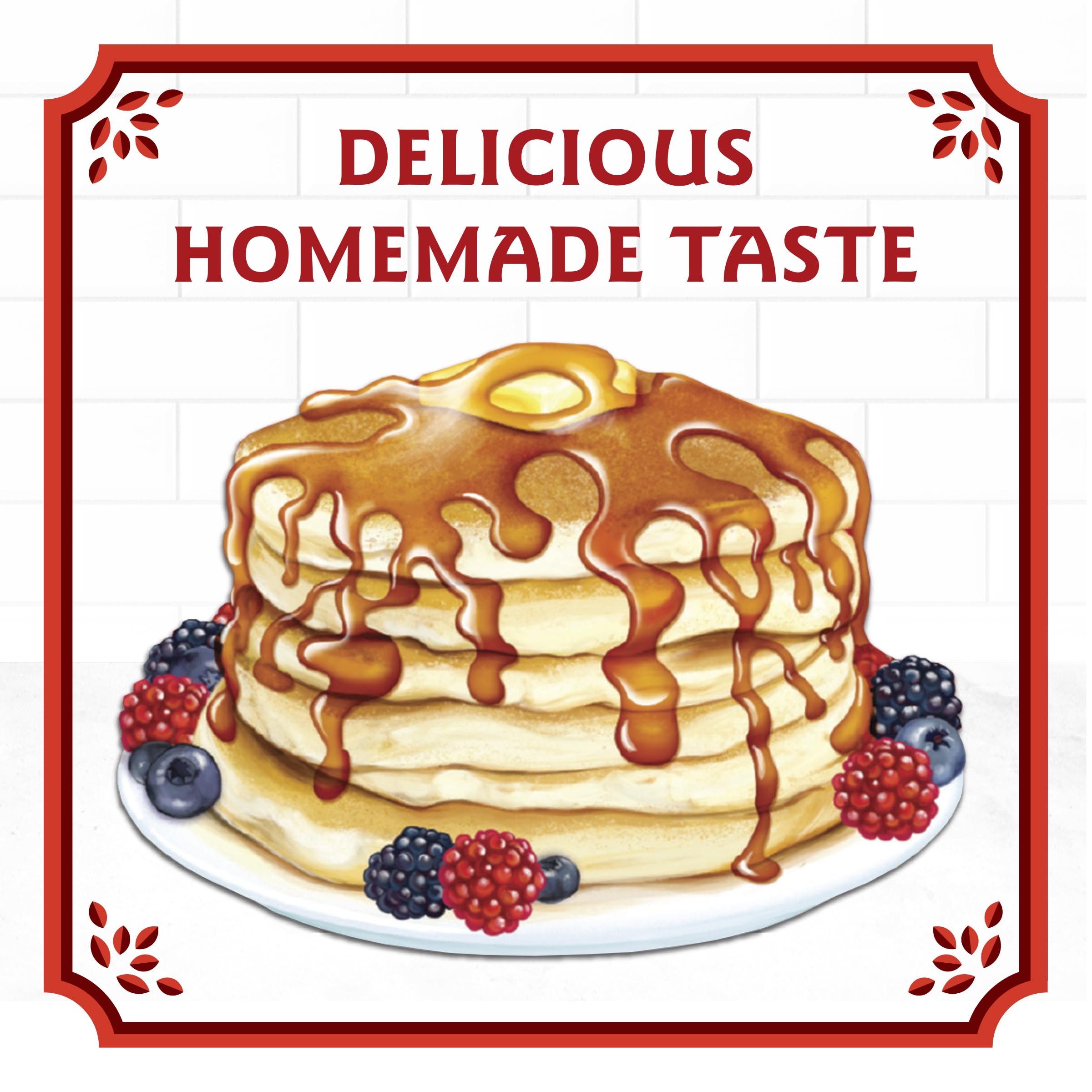 Birch Benders Organic Classic Pancake & Waffle Mix - 16oz (2 Pack) | Non-GMO, Keto-Friendly Breakfast Mix | Perfect for Family Brunch, Camping & Quick Morning Meals