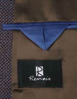 Alessandro Vitello by Renoir Slim Fit Blazer 561 16 - Premium Men's Formal Jacket for Business Meetings & Special Occasions