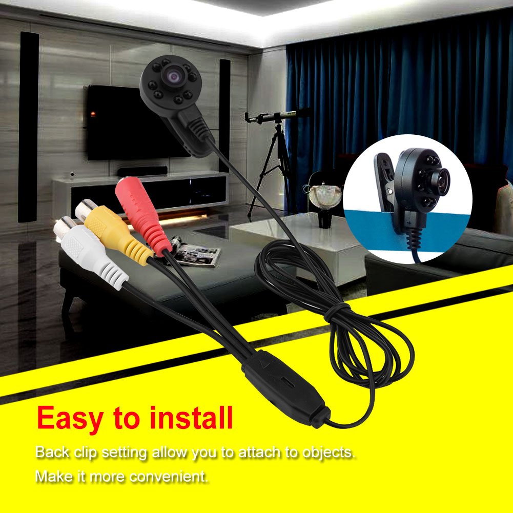 Tihebeyan HD 170° Wide Angle Security Camera with 8 LED IR Night Vision & Audio Recording - PAL Model for Home, Office & Outdoor Surveillance