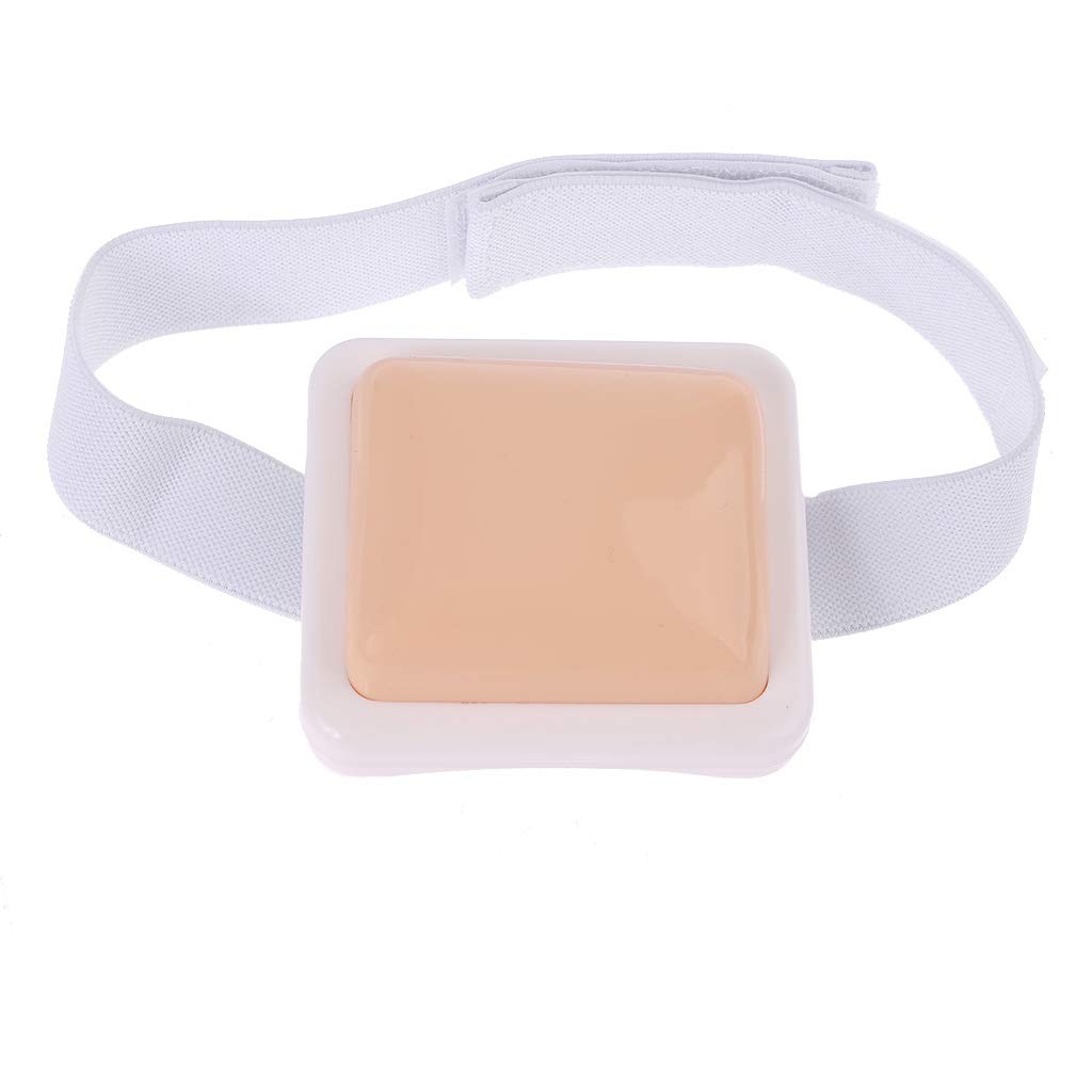 Plastic Intramuscular Injection Training Pad for Nurses & Medical Students - Realistic IV Practice Tool for Healthcare Education & Clinical Skills Development (Perfect for Nursing School, EMT Training & Medical Simulation Labs)