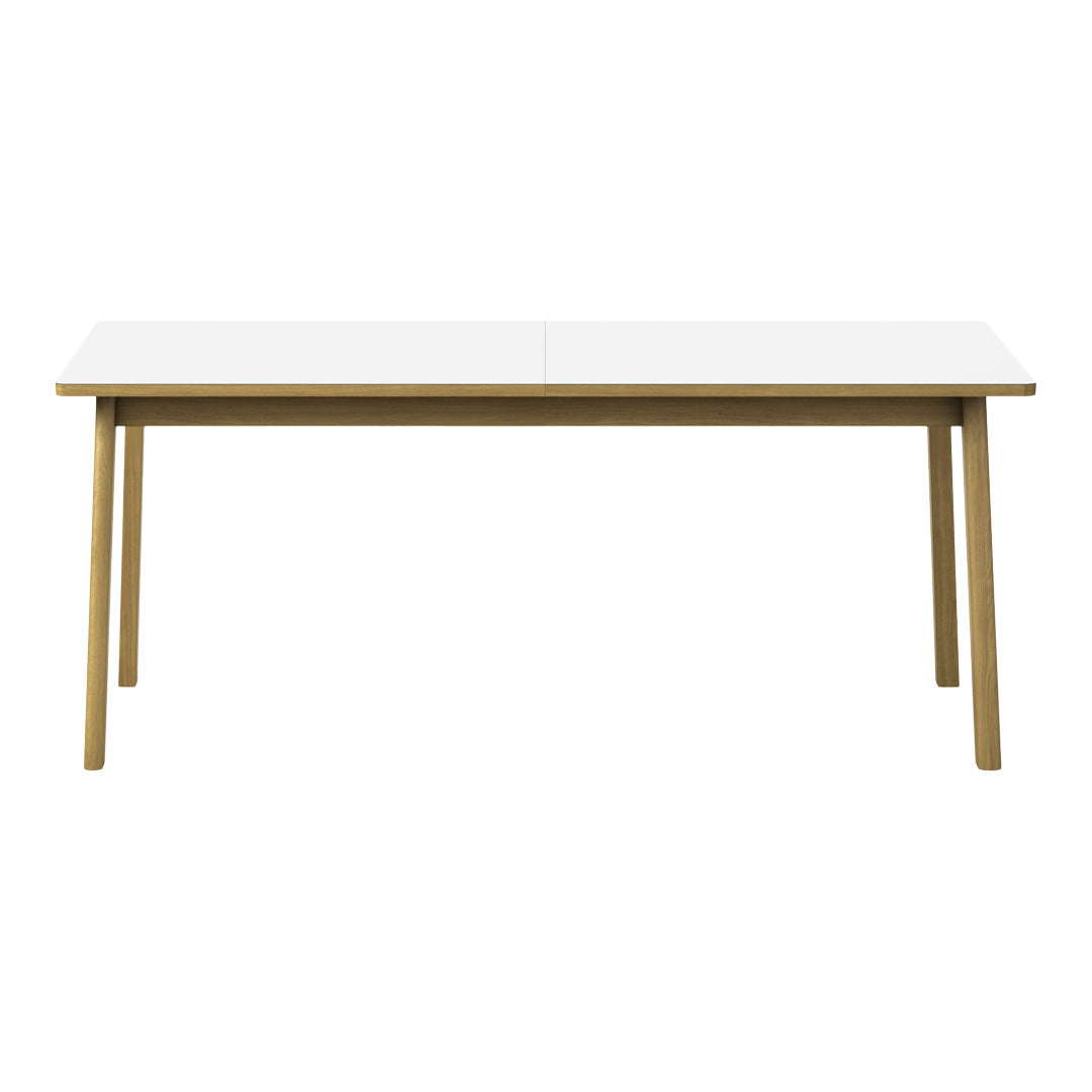 Ana Extendable Dining Table - Expandable Wooden Table for 6 to 10 People - Perfect for Family Dinners & Entertaining Guests