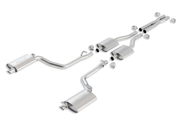 Borla Cat-Back Exhaust System for Dodge Charger & Chrysler 300 5.7L HEMI (2011-2014) - Performance Exhaust Upgrade for Enhanced Sound & Power - Perfect for Street Racing & Car Enthusiasts