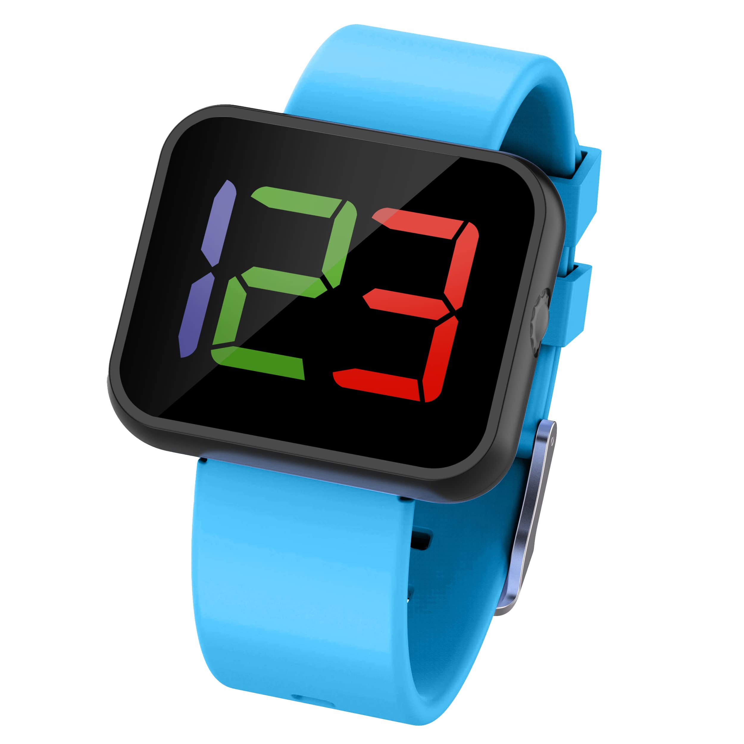 Potty Training Watch 3 (2023 Edition) - Waterproof Wireless Charging Toilet Training Timer for Toddlers & Kids | Gentle Reminder Alarm | Perfect for Daycare, Preschool & Home Use (Blue)