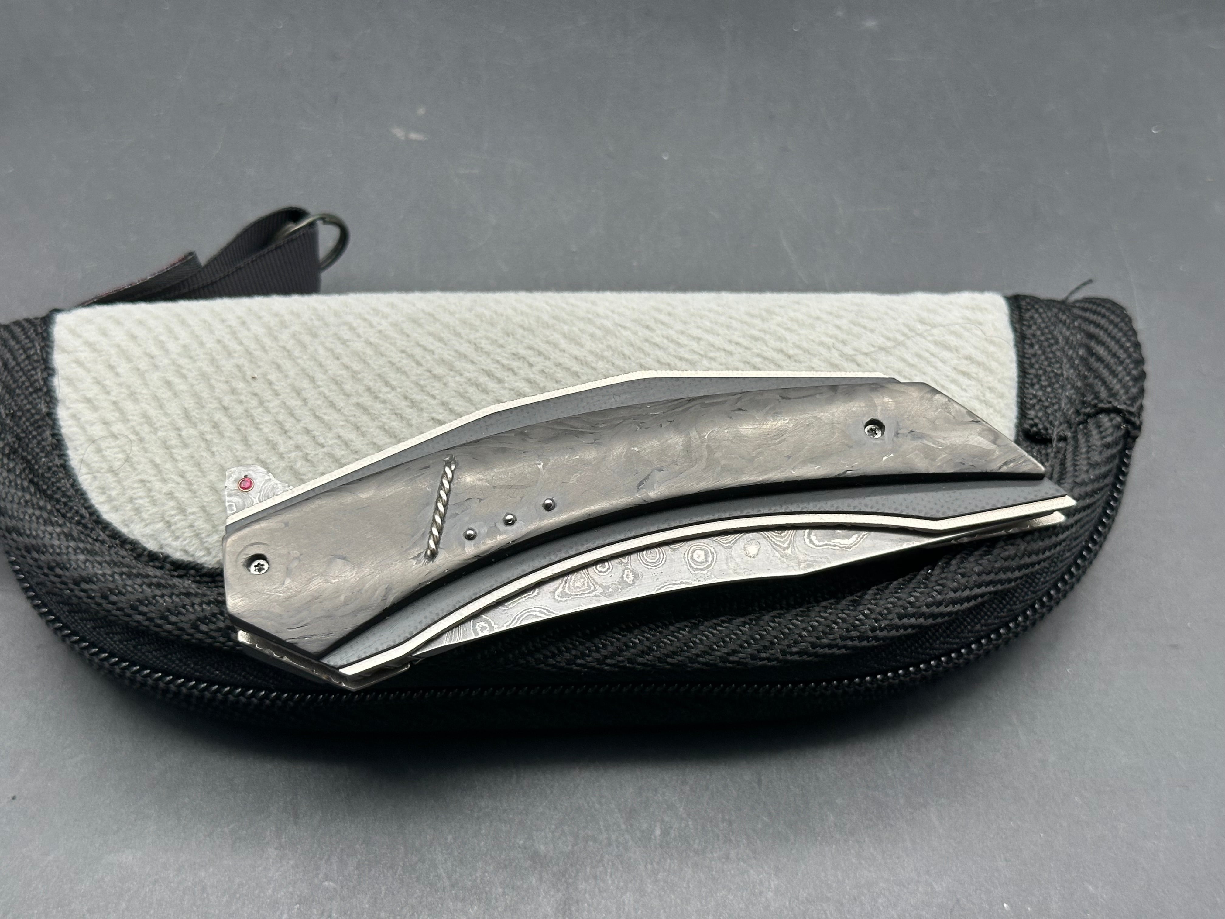 Premium Handmade Custom Persian Knife with Alabama Steel Damascus Blade - Perfect for Collectors, Outdoor Adventures & Kitchen Use
