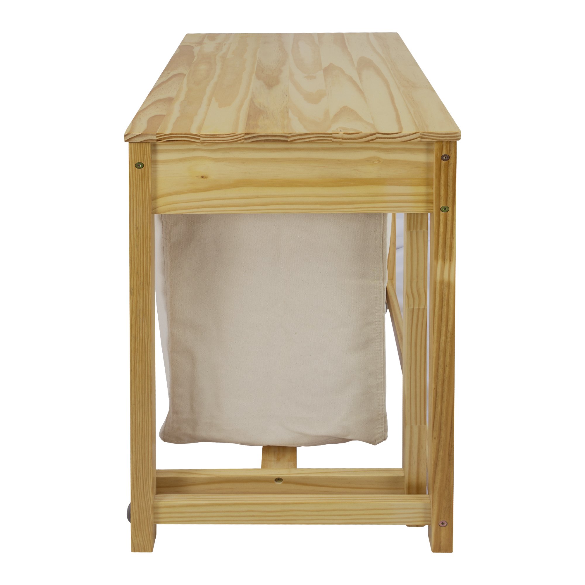 Casual Home Eco-Friendly Laundry Hamper Basket - Natural Woven Storage for Clothes, Towels & Linens - Perfect for Bedroom, Bathroom & Laundry Room Organization