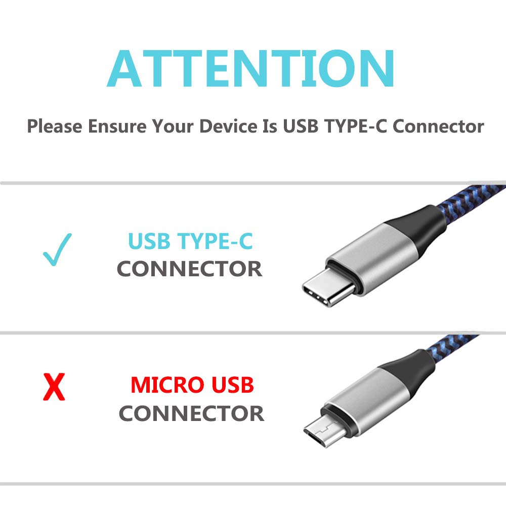 [2 Pack] Fast Charging USB C Cable for Amazon Fire Tablets - Compatible with Fire 9th-13th Gen, Fire Max 11 (2023), Fire HD 10/HD10 Plus, Kids Edition (2019-2021), Fire HD 8/8 Plus (2020) - Perfect for Home, Office & Travel Charging